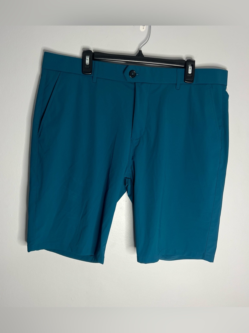 Greyson Montauk Golf Shorts Mens 38 Turquoise Blue Performance